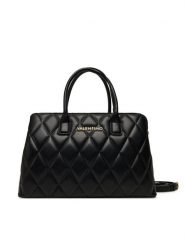 Valentino Torebka Frisia VBS9BA04 Czarny. Czarne torebki do ręki damskie Valentino, bez wzorów, ze skóry, bez dodatków. Za 719.99 zł.