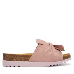 Klapki Scholl. Czerwone klapki damskie Scholl, bez wzorów, bez obcasa. Za 339.99 zł.