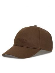 Calvin Klein Czapka z daszkiem Logo Embroidery Baseball Cap Asi LV04D5013G Brązowy. Brązowe rękawiczki męskie Calvin Klein, bez wzorów, z bawełny. Za 169.99 zł.