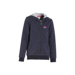 Bluza brokatowa granatowa. Bluzy dla dziewczynek FOUGANZA. W wyprzedaży za 59.99 zł.