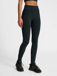 Damskie legginsy Hummel HIIT. Czarne legginsy sportowe damskie Hummel, s, bez wzorów, z materiału, na fitness i siłownię. Za 246.00 zł.