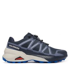 Buty do biegania Salomon. Niebieskie buty sportowe męskie Salomon, bez zapięcia, do biegania, salomon speedcross. Za 429.99 zł.