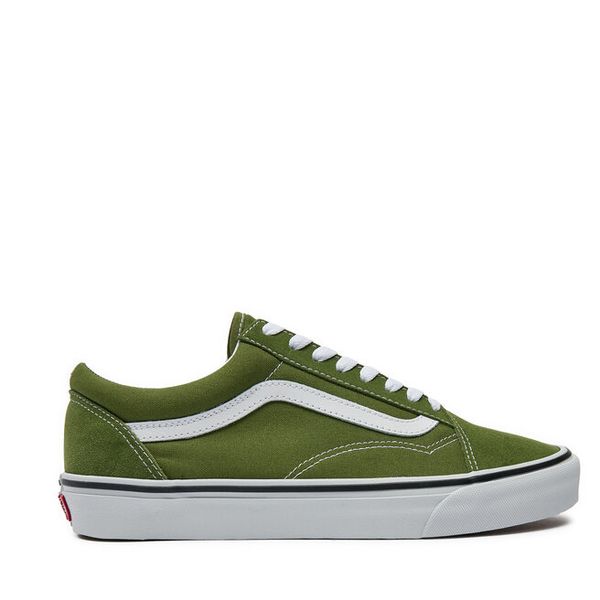 Tenisówki Vans. Czarne trampki i tenisówki dziewczęce Vans, bez wzorów, bez zapięcia. Za 259.99 zł.