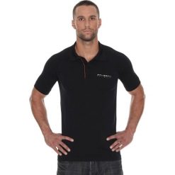 Brubeck Koszulka męska polo Prestige z krótkim rękawem czarna r. XXL (SS10920). Koszulki polo męskie Brubeck, z krótkim rękawem. Za 105.55 zł.