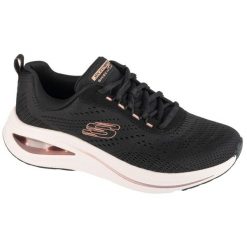 Buty sportowe Sneakersy damskie, Skech-Air Meta-Neutral Air. Czarne obuwie sportowe damskie Skechers, bez wzorów, trekkingowe, Skechers Sport. Za 339.99 zł.