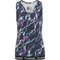 Dziewczęca koszulka typu tank top Hummel hmlnanna. Fioletowe t-shirty i topy dla dziewczynek Hummel, bez wzorów, z dżerseju, bez ramiączek. Za 157.00 zł.