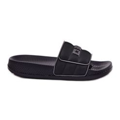 Męskie Klapki Big Star RR174A043 Czarne. Czarne klapki męskie eleganckie. Za 131.88 zł.