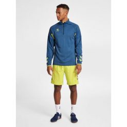 Bluza rozpinana do połowy Hummel Lead Pro. Niebieskie bluzy sportowe męskie Hummel, m, bez wzorów, z polaru, bez kaptura, na fitness i siłownię. W wyprzedaży za 237.45 zł.