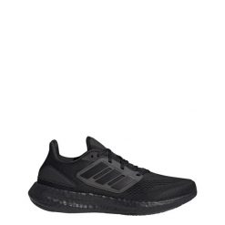 Buty do biegania adidas Pureboost 22. Czarne obuwie sportowe damskie Adidas, bez wzorów, z gumy, do biegania. W wyprzedaży za 428.15 zł.