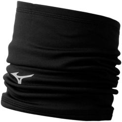 Komin Mizuno Warmalite Triwarmer. Czarne szaliki i chusty damskie Mizuno, bez wzorów. Za 94.99 zł.