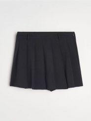 Szorty loose fit - szary. Szare szorty damskie Sinsay, l, bez wzorów. Za 39.99 zł.