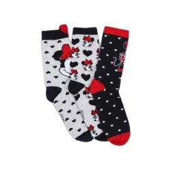 Skarpetki damskie Disney Minnie Hearts (x12). Skarpety damskie Disney, bez wzorów, z bawełny. Za 267.00 zł.