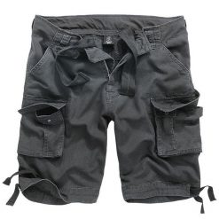Szorty bushcraft męskie Brandit Urban Legend Vintage Grafitowe. Szare szorty męskie Brandit, m, bez wzorów, z bawełny, vintage. Za 176.95 zł.
