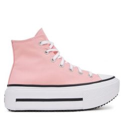 Trampki Converse. Czerwone trampki i tenisówki damskie Converse, bez wzorów, retro, bez zapięcia. Za 359.99 zł.