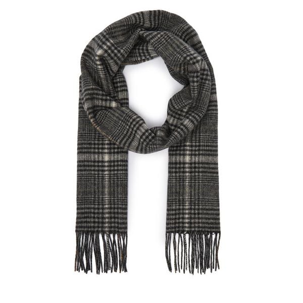 Szalik Barbour. Szare szaliki męskie Barbour, bez wzorów. Za 264.99 zł.