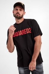 T-shirt DSQUARED2. T-shirty męskie Dsquared2, l, bez wzorów, bez kołnierzyka. W wyprzedaży za 755.30 zł.