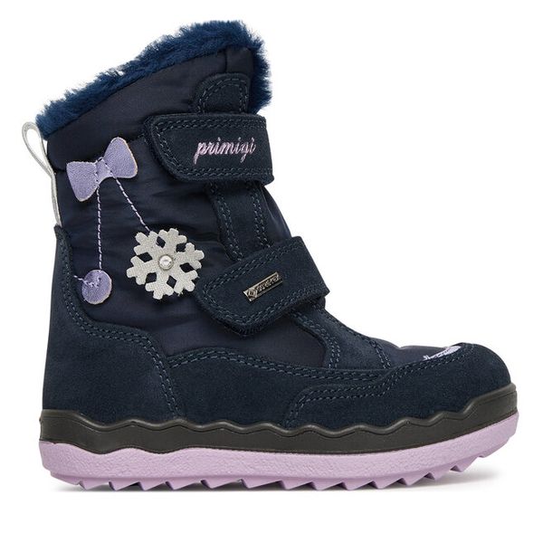 Śniegowce Primigi. Niebieskie śniegowce dziewczęce Primigi, z gore-texu, bez zapięcia. Za 439.99 zł.