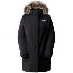Kurtka turystyczna damska The North Face W Arctic Parka. Czarne kurtki damskie The North Face, na zimę, l, bez wzorów, z bawełny, bez kaptura. Za 1,638.00 zł.