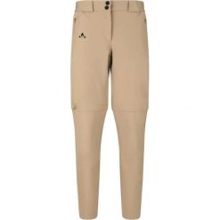 Spodnie z zamkiem dla kobiet Whistler Gerd V2. Brązowe spodnie sportowe damskie Whistler, bez wzorów, trekkingowe. Za 363.00 zł.