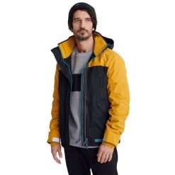 Kurtka turystyczna męska Hooded Arctic Attacker. Czarne kurtki sportowe męskie Superdry., na jesień, m, bez wzorów, z nylonu, trekkingowe. W wyprzedaży za 330.00 zł.