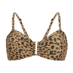 Góra Od Bikini W Panterkę Dla Pań I Panów Aceana III. Czarne bikini damskie Regatta, m, bez wzorów. Za 80.99 zł.
