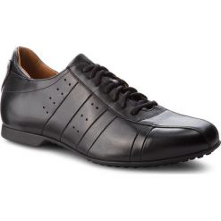 Półbuty GINO ROSSI - Tino MPV917-P02-1800-9900-S 99. Czarne półbuty na co dzień męskie Gino Rossi, ze skóry, eleganckie, bez zapięcia. W wyprzedaży za 219.00 zł.