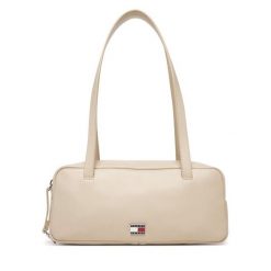 Torebka Tommy Jeans. Brązowe torebki do ręki damskie Tommy Jeans, bez wzorów, z jeansu, klasyczne, bez dodatków. Za 529.99 zł.