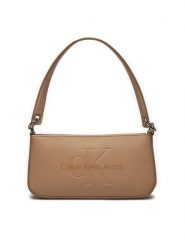 Calvin Klein Jeans Torebka Sculpted Shoulder Pouch25 Mono K60K610679 Kolorowy. Torebki do ręki damskie Calvin Klein Jeans, bez wzorów, z jeansu, bez dodatków. Za 199.99 zł.