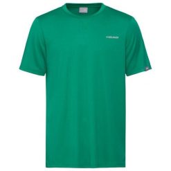 Koszulka sportowa męska Head Easy Court Tshirt. Zielone koszulki sportowe męskie Head, m, bez wzorów, bez kołnierzyka, bez ramiączek. Za 99.99 zł.