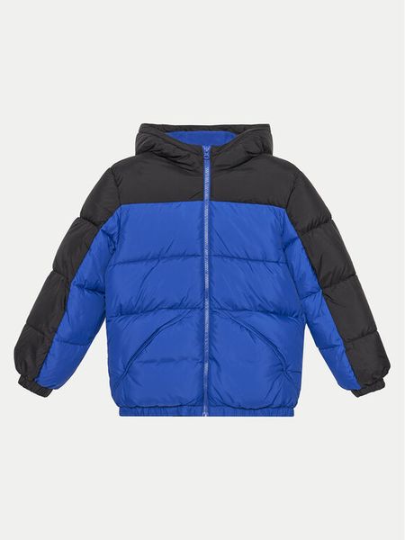 United Colors Of Benetton Kurtka zimowa 2WU0CN05H Niebieski Regular Fit. Niebieskie buty zimowe chłopięce United Colors Of Benetton, na zimę, bez wzorów, z syntetyku, bez kaptura. Za 299.99 zł.