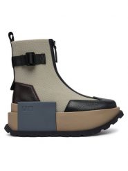 United Nude Botki Roko Bootie III 11044161165 Brązowy ciemny. Brązowe botki damskie United Nude, z materiału, bez obcasa, na płaskiej podeszwie, bez zapięcia. Za 1,499.00 zł.