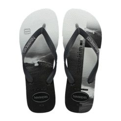 Japonki męskie Havaianas Top Surfer I. Czarne klapki męskie Havaianas, z gumy, wakacyjne. Za 89.99 zł.