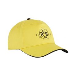 Czapka Z Daszkiem Borussia Dortmund. Czarne czapki i kapelusze damskie Puma, bez wzorów. Za 128.99 zł.