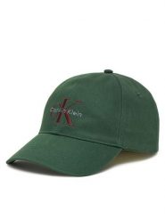 Calvin Klein Czapka z daszkiem LV04G5004G Zielony. Zielone rękawiczki męskie Calvin Klein, bez wzorów, z bawełny. Za 109.99 zł.