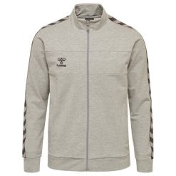 Bluza Hummel zip Lmove Classic. Szare bluzy męskie Hummel, na zimę, m, bez wzorów, z dżerseju, bez kaptura. Za 251.25 zł.