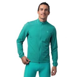 Męska ultralekka wiatroszczelna kurtka rowerowa Siroko J4 Windbreak Green. Zielone kurtki męskie SIROKO, m, bez wzorów, z materiału, bez kaptura. Za 338.00 zł.
