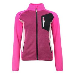 Damska bluza dresowa Peak Mountain Acerin. Czerwone bluzy sportowe damskie Peak Mountain, bez wzorów, z dresówki, bez kaptura, trekkingowe. W wyprzedaży za 338.65 zł.