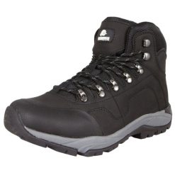 Męskie buty turystyczne wodoodporne outdoorowe. Czarne buty sportowe męskie GUGGEN MOUNTAIN, bez zapięcia. Za 251.79 zł.
