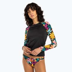 Longsleeve do pływania damski Billabong Surf Capsule. Czarne kostiumy jednoczęściowe damskie Billabong, l, bez wzorów, do pływania. Za 169.99 zł.