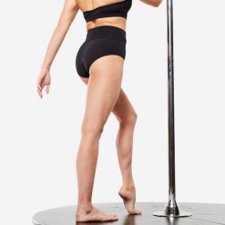 Spodenki do pole dance damskie. Czarne szorty sportowe damskie STAREVER, xs, bez wzorów, z elastanu, eleganckie, na jogę i pilates. Za 119.99 zł.