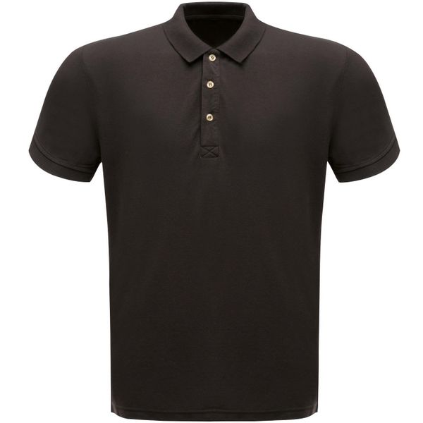 Koszulka Polo Męska. Szare koszulki polo męskie Regatta, l, bez wzorów, z bawełny, bez ramiączek. Za 79.99 zł.