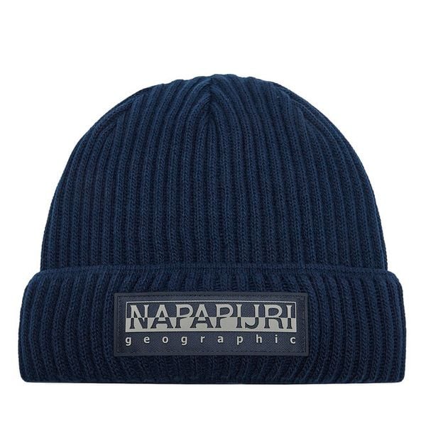 Czapka Napapijri. Niebieskie czapki i kapelusze męskie Napapijri, na zimę, bez wzorów. Za 219.99 zł.