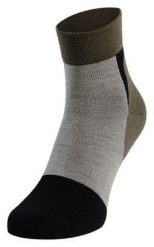 Skarpety trekkingowe Odlo Performance Wool Low Zielono/Szare. Zielone skarpety damskie Odlo, bez wzorów, z elastanu. Za 111.30 zł.