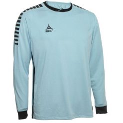 Bluza bramkarska męska Select Monaco błękitna. Niebieskie bluzy męskie Select, m, bez wzorów, bez kaptura, do piłki nożnej. Za 149.20 zł.