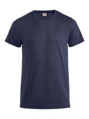 Clique T-shirt Ice-T z oddychającego materiału – dark navy. Niebieskie t-shirty męskie CLIQUE, m, bez wzorów, z poliesteru, bez kołnierzyka. Za 99.68 zł.