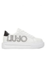Liu Jo Sneakersy 4A5301 EX099 S Biały. Białe buty sportowe dziewczęce Liu Jo, bez wzorów, ze skóry, bez zapięcia. Za 279.99 zł.