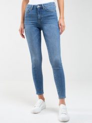 Spodnie jeans damskie Melinda High Waist 328. Niebieskie jeansy damskie Big Star, z podwyższonym stanem. W wyprzedaży za 79.99 zł.