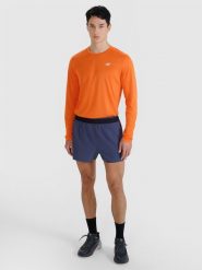 4F Spodenki do biegania szybkoschnące męskie - szare XL. Szare krótkie spodenki sportowe męskie 4f, m, bez wzorów, z elastanu, do biegania. W wyprzedaży za 139.99 zł.