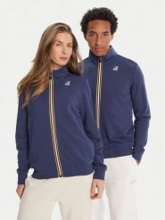 K-Way Bluza Augur K41225W Granatowy Regular Fit. Niebieskie bluzy męskie K-Way, m, bez wzorów, z bawełny, bez kaptura. Za 349.99 zł.