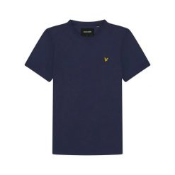 Koszulka Lyle & Scott T Plain. Niebieskie koszulki sportowe męskie LYLE AND SCOTT, m, bez wzorów, z bawełny, bez kołnierzyka, bez ramiączek. Za 134.00 zł.